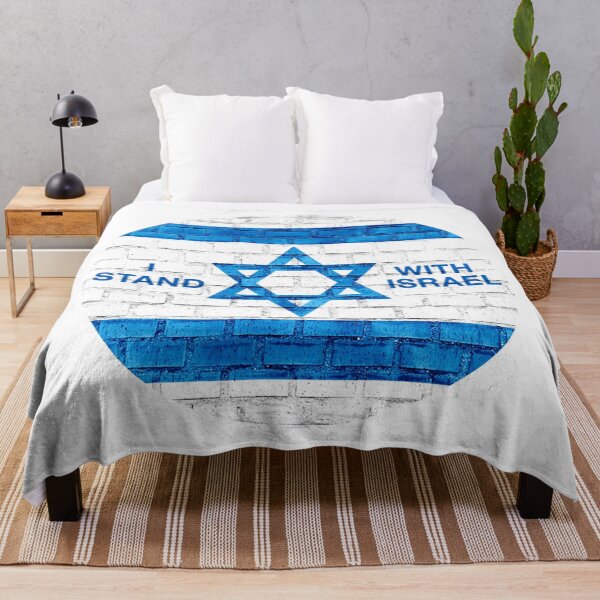 Item preview, I Stand With Israel Round Logo designed and sold by Nikki SpaceStuffPlus.