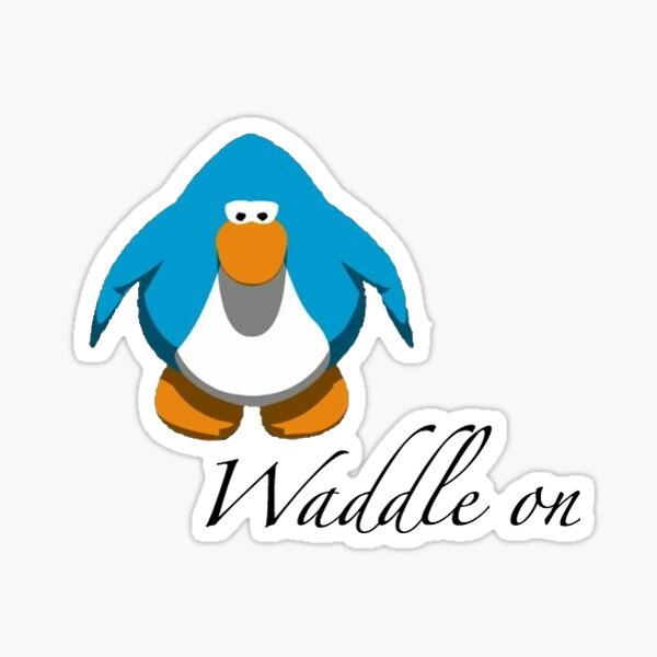 Waddle On a Digital Penguin Nostalgia Mini Zine 