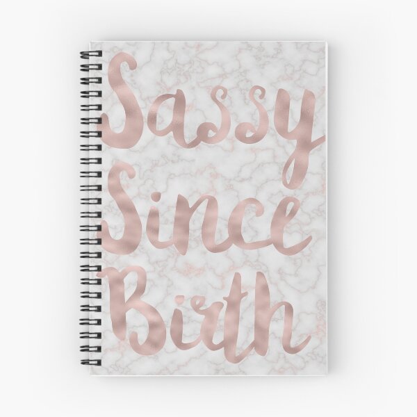Item preview, Sassy Since Birth Rose Gold Marble designed and sold by aleigh93.