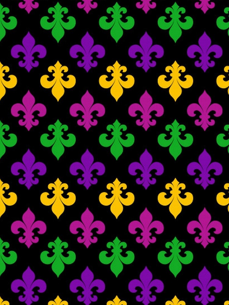 Mardi Gras Fleur de Lis by pugmom4