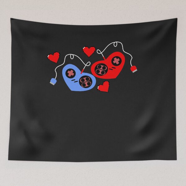 Item preview, Video Game Controllers Heart Valentines Day Gift 3 designed and sold by hadleydesigns.