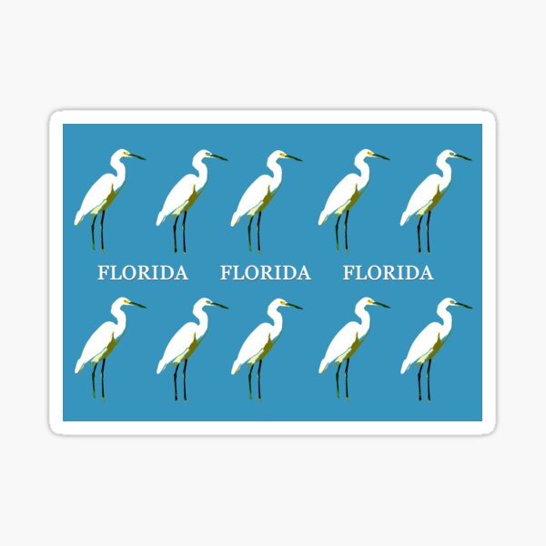 Item preview, Florida Egrets designed and sold by David Lee Thompson.