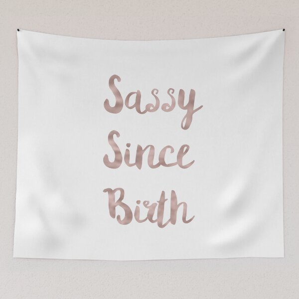 Aperçu de l'œuvre Rose Gold Sassy Depuis La Naissance créée et vendue par aleigh93.
