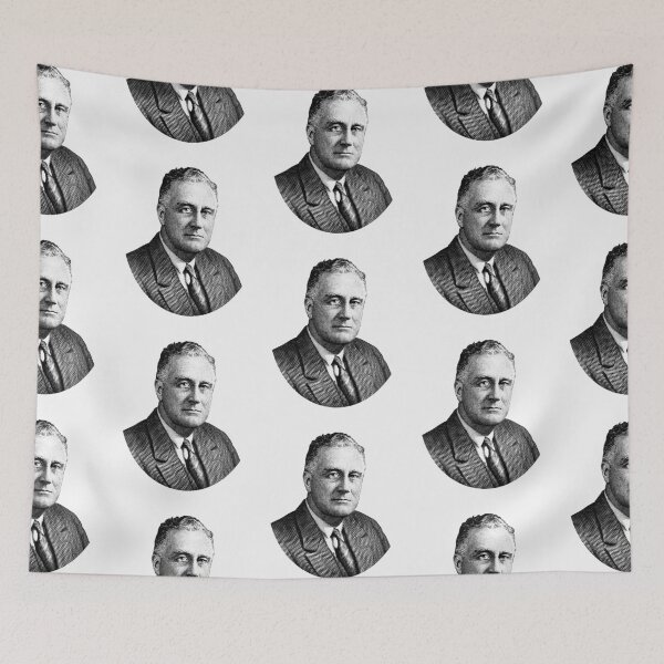 Item preview, President Franklin Roosevelt Graphic designed and sold by warishellstore.