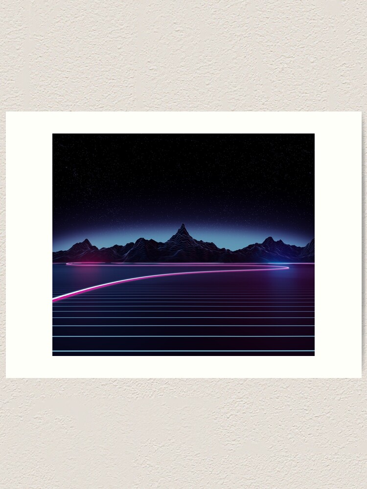 Alternate view of Highway Art Print