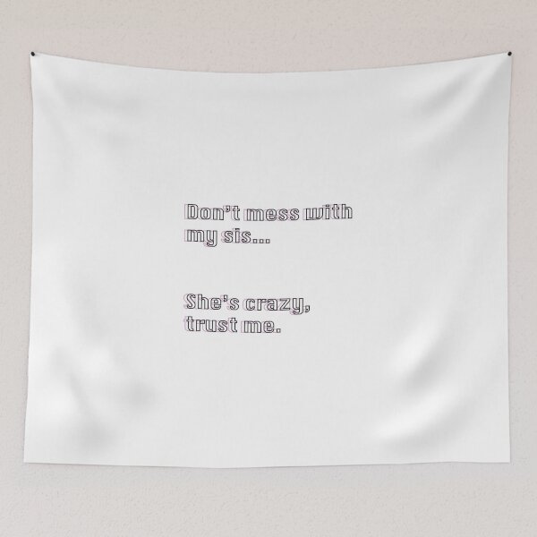 Item preview, Don't Mess with my sis designed and sold by RikkiFrants.