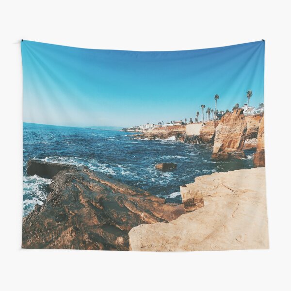 "California Beach" Tapestry for Sale by stefeknee  Redbubble