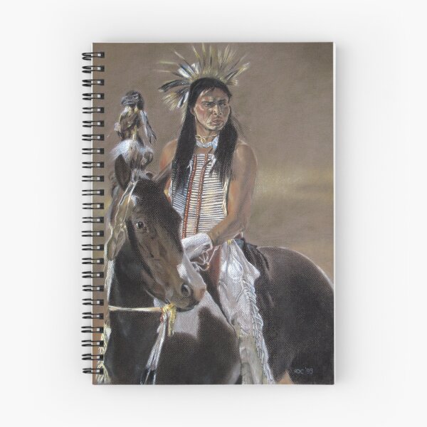 Item preview, Shoshone warrior in traditional clothing designed and sold by Astrid de Cock.