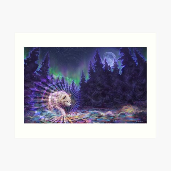 Spirit Wolf Art Print