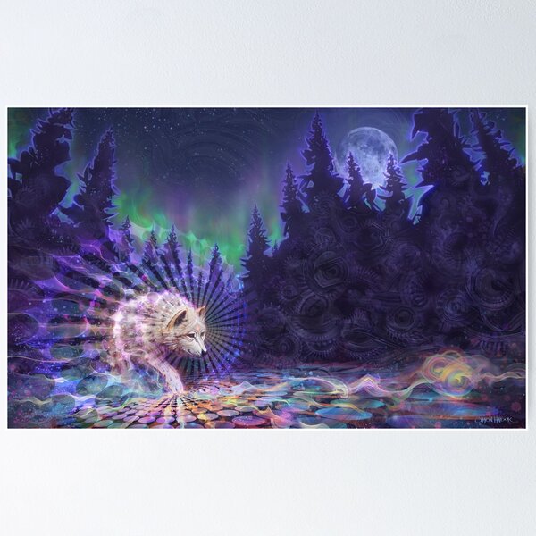 Item preview, Spirit Wolf designed and sold by SimonHaiduk.