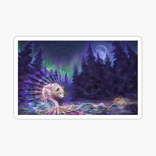 Spirit Wolf Sticker