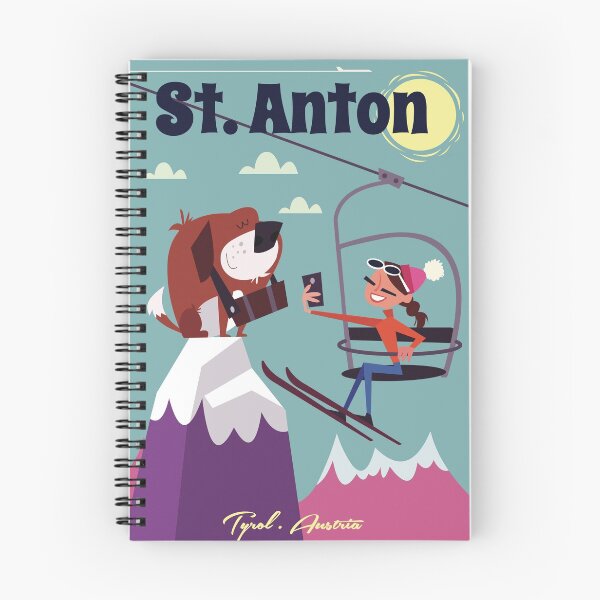 Item preview, St Anton Ski poster designed and sold by Gary Godel.