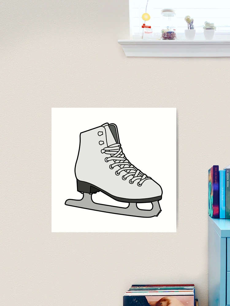 Ice Skate Sticker by eludlow