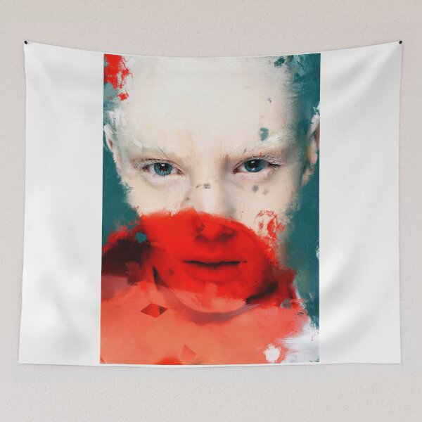 Item preview, Red Oil Portrait designed and sold by RebelRebel01.