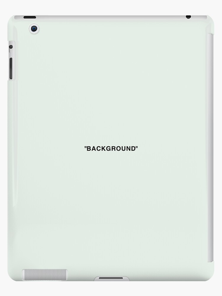 Off White Background Text Colour Ipad Case Skin By Boiiii