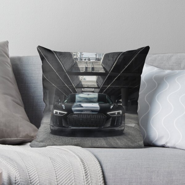 The New Audi R8 V10+ Throw Pillow