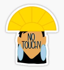 No Touchy Sticker