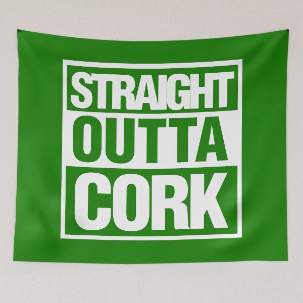 Item preview, Straight Outta Cork Ireland Green designed and sold by elhefe.