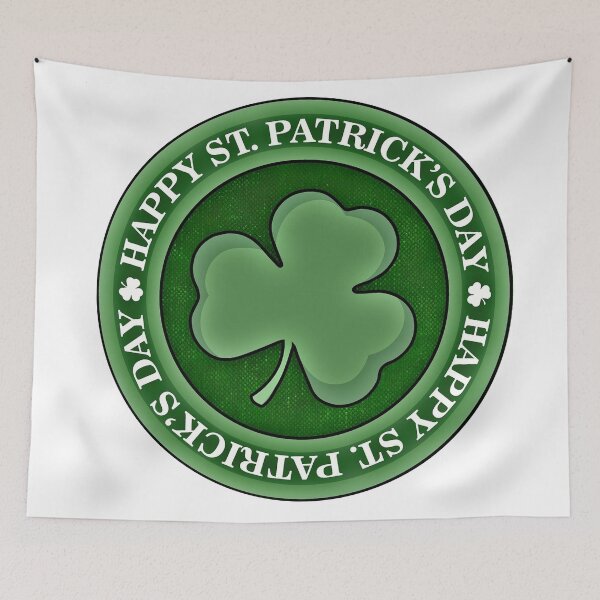Item preview, Happy St Patrick's Day - Circle Design designed and sold by fatbanana.