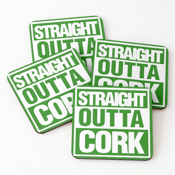 Item preview, Straight Outta Cork Ireland Green designed and sold by elhefe.