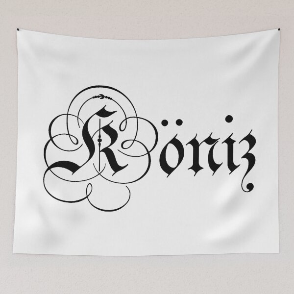 Item preview, Lettering Köniz designed and sold by game2genesis.