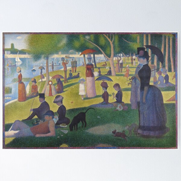 Item preview, A Sunday Afternoon on the Island of La Grande Jatte by Georges-Pierre Seurat (1884) designed and sold by allhistory.