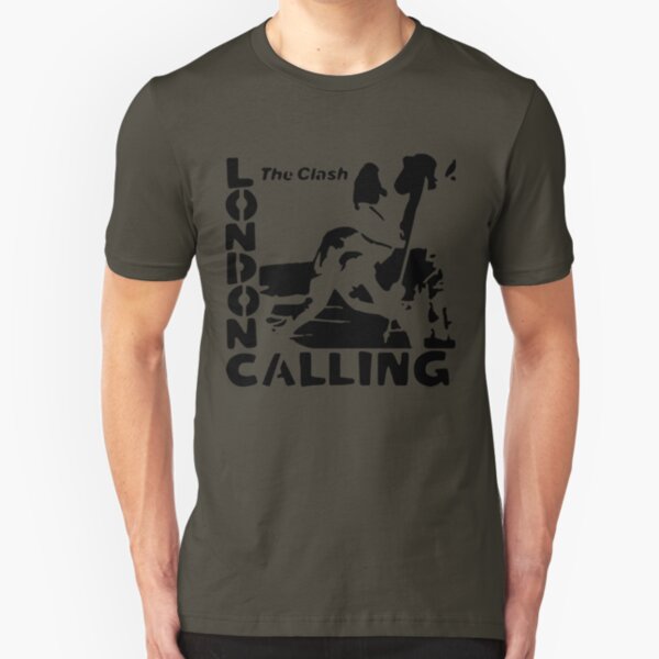 London Calling - The Black Stencil Slim Fit T-Shirt
