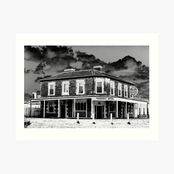 Tooborac Hotel - Solarised Art Print