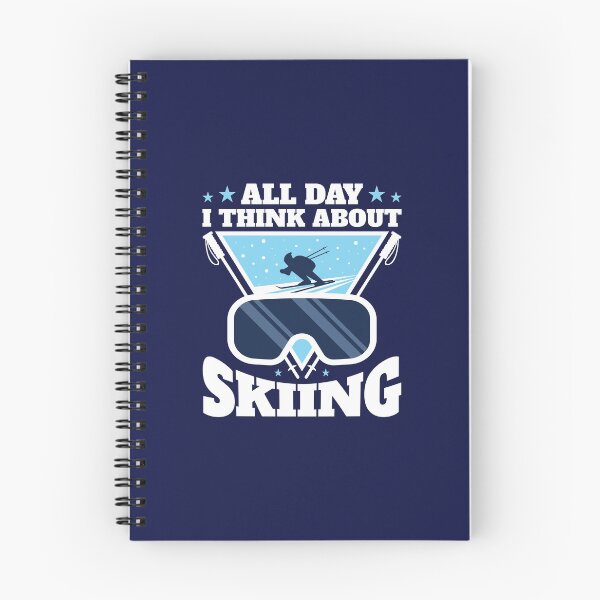 Item preview, Ski All Day I Think About Skiing designed and sold by jaygo.
