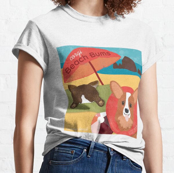 2019 Corgi Beach Bums - 2 Corgi Classic T-Shirt