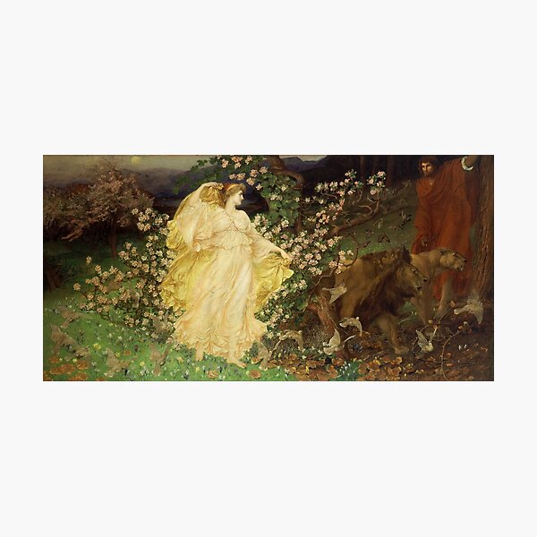 Item preview, Venus and Anchises by William Blake Richmond (1889) designed and sold by allhistory.