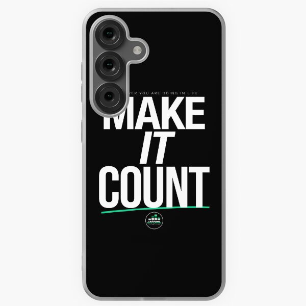 MAKE IT COUNT (White) Samsung Galaxy Soft Case