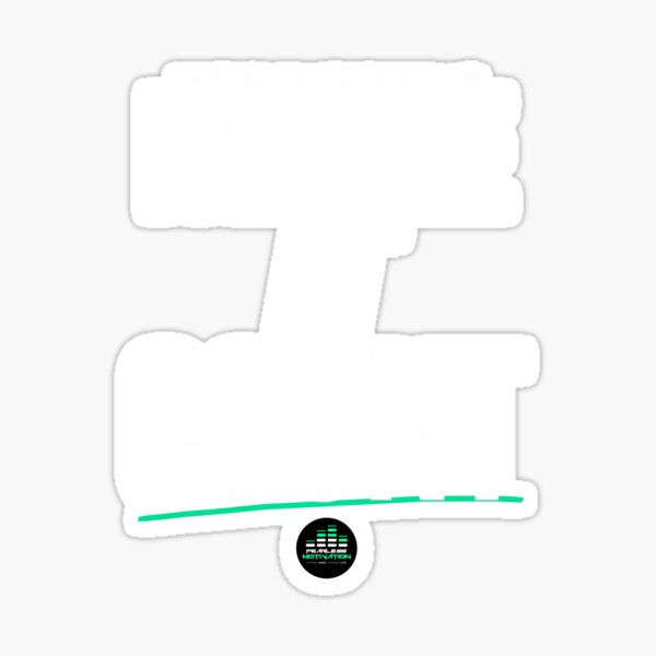 MAKE IT COUNT (White) Sticker