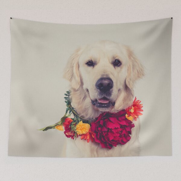 Item preview, Oscar with red peony designed and sold by yellowlab.