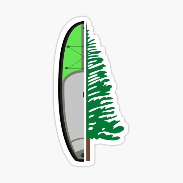 Simple Pine Tree Sticker