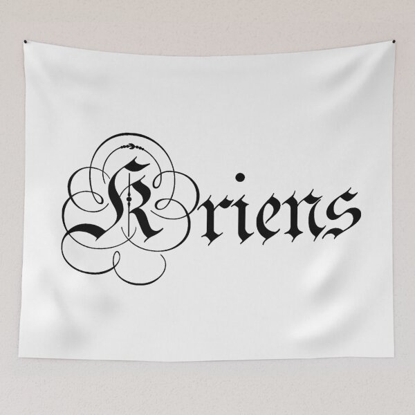 Item preview, Lettering Kriens designed and sold by game2genesis.