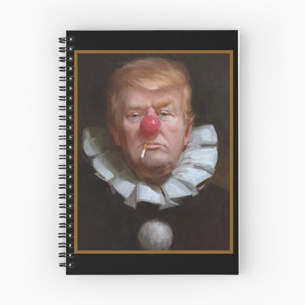 Item preview, Clown President Donald Trump designed and sold by almosthillwood.