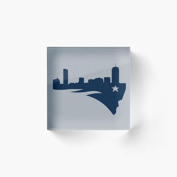 Boston Patriots Acrylic Block