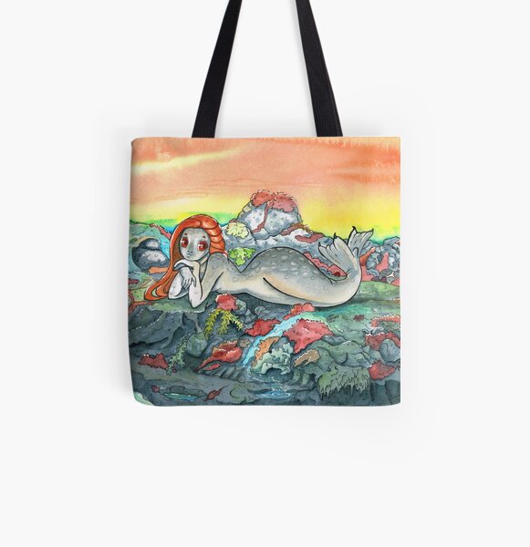 Selki All Over Print Tote Bag