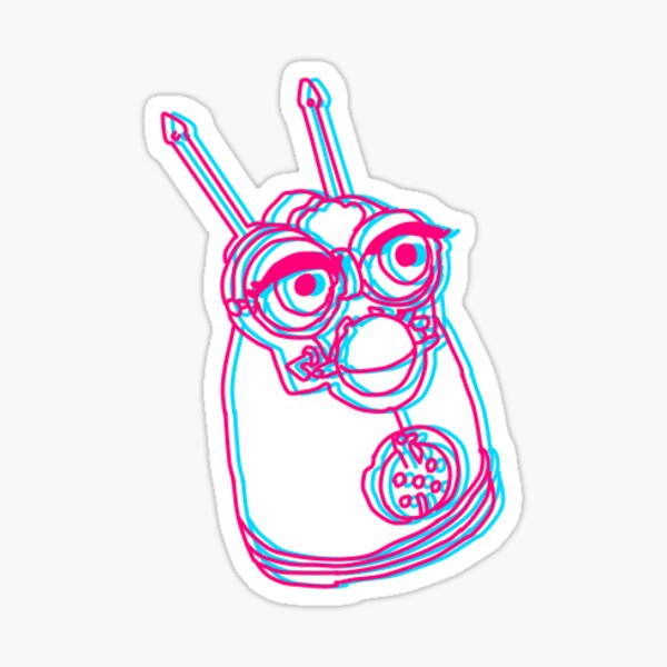 Item preview, Furby 1998 Robot Retro Pop Art designed and sold by ranchax.