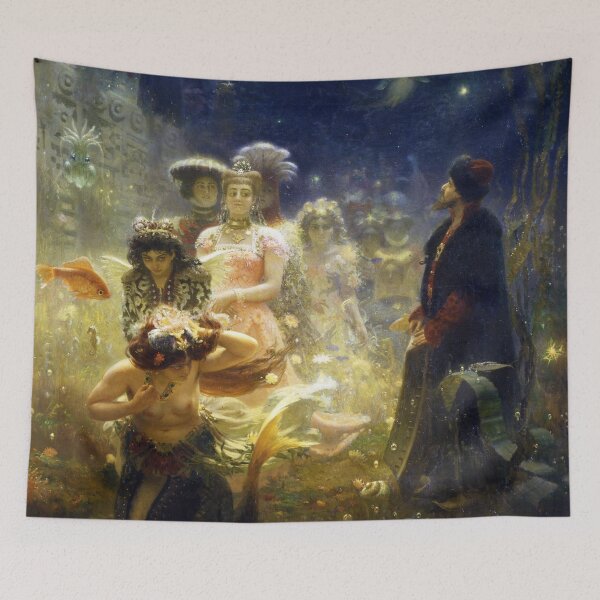 Item preview, Sadko in the Underwater Kingdom by Ilya Repin (1876) designed and sold by allhistory.