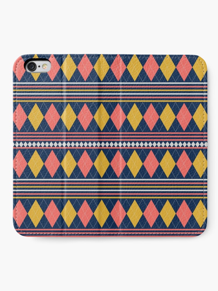 Alternate view of Golf Anyone, how about a little Scottish Argyle in your life. iPhone Wallet