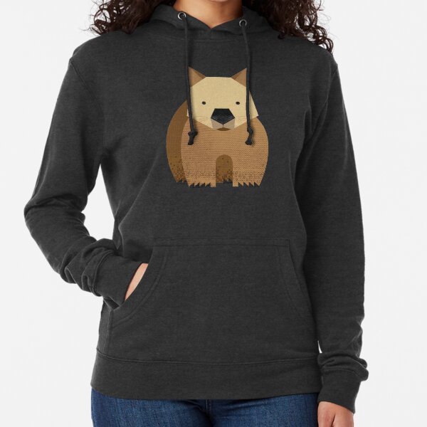 Whimsy Wombat Lightweight Hoodie