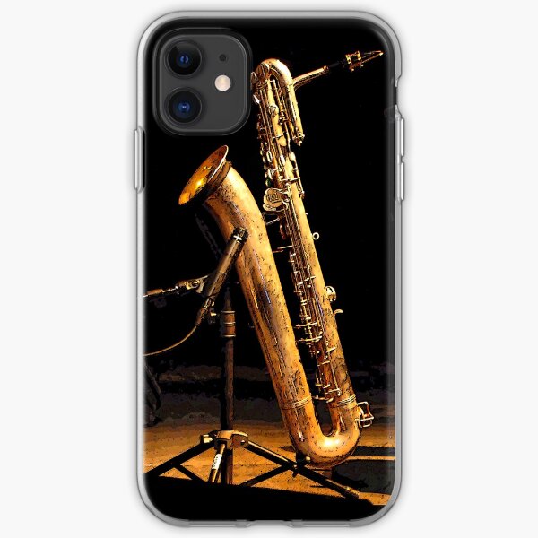Baritone sax iPhone Soft Case