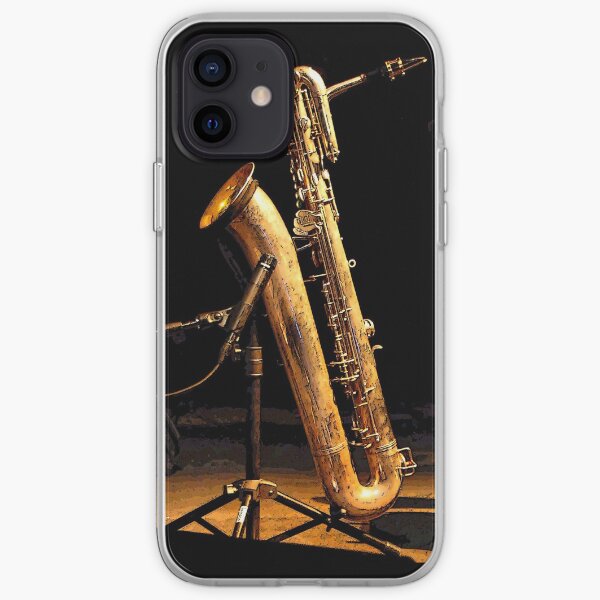 Baritone sax iPhone Soft Case