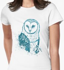 Owl Tee Women's Fitted T-Shirt