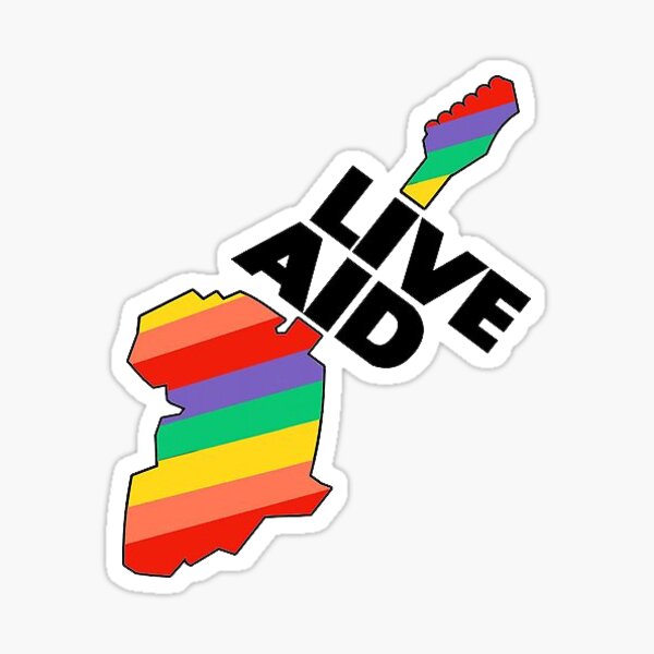 Live Aid Sticker