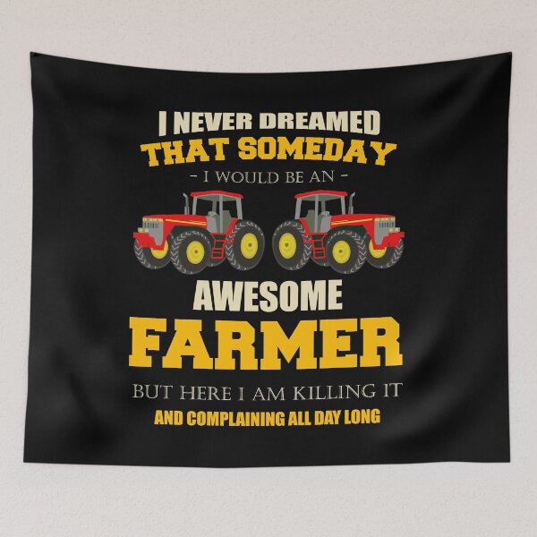 Item preview, Farmer farming farm tractor agriculture harvest agrarian gift designed and sold by design2try.