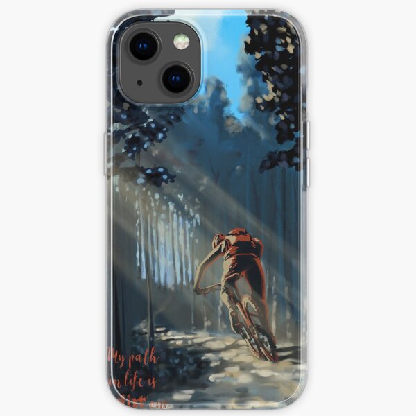 Mon chemin dans la vie est une saleté Coque souple iPhone