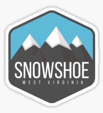 Snowshoe Sticker